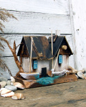 Drewniany domek dekoracyjny - Chata Rybaka